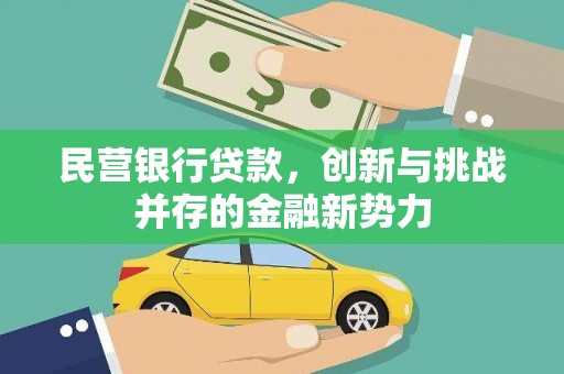 嵊泗民营银行贷款，创新与挑战并存的金融新势力