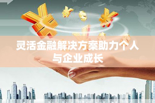 嵊泗灵活金融解决方案助力个人与企业成长