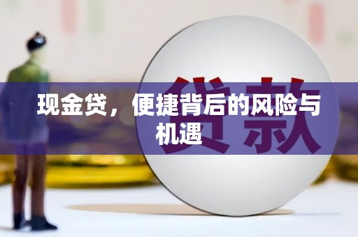 嵊泗现金贷，便捷背后的风险与机遇