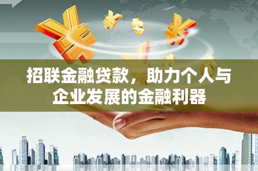 嵊泗招联金融贷款，助力个人与企业发展的金融利器