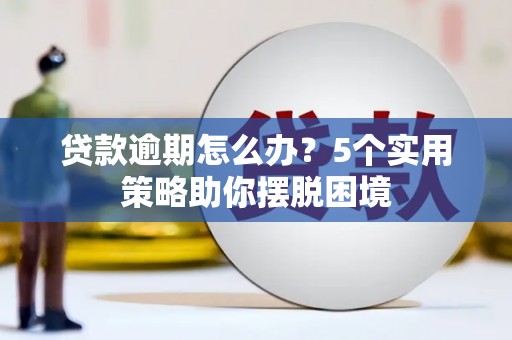 嵊泗贷款逾期怎么办？5个实用策略助你摆脱困境