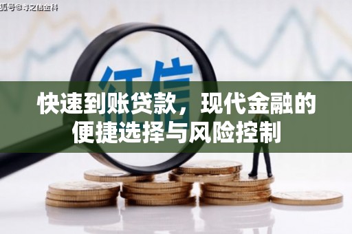 嵊泗快速到账贷款，现代金融的便捷选择与风险控制