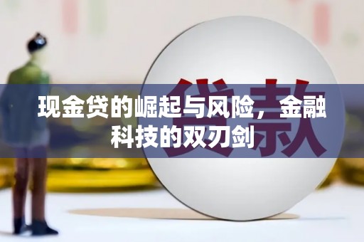 嵊泗现金贷的崛起与风险，金融科技的双刃剑