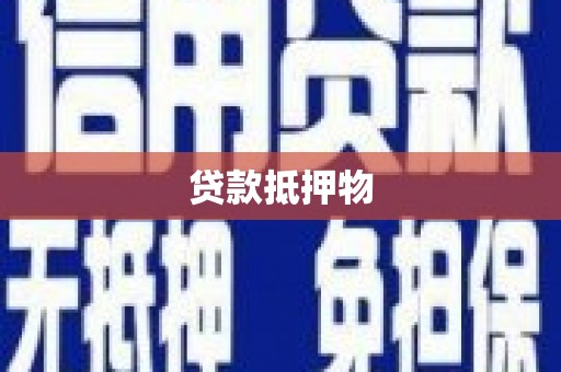 嵊泗贷款抵押物