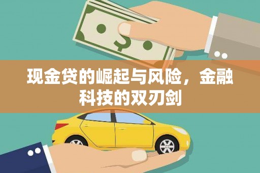嵊泗现金贷的崛起与风险，金融科技的双刃剑