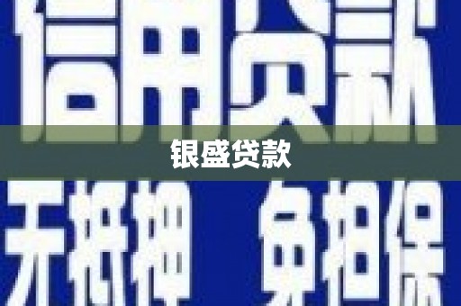 嵊泗银盛贷款