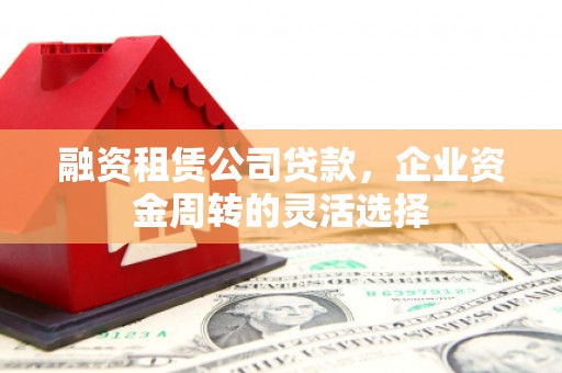 嵊泗融资租赁公司贷款，企业资金周转的灵活选择