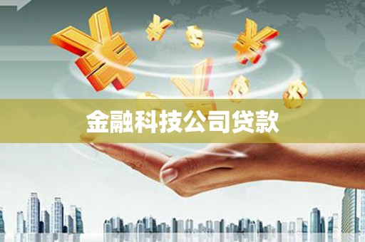嵊泗金融科技公司贷款