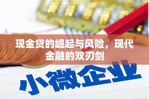 嵊泗现金贷的崛起与风险，现代金融的双刃剑
