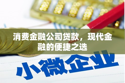 嵊泗消费金融公司贷款，现代金融的便捷之选