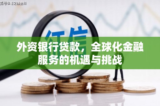 嵊泗外资银行贷款，全球化金融服务的机遇与挑战