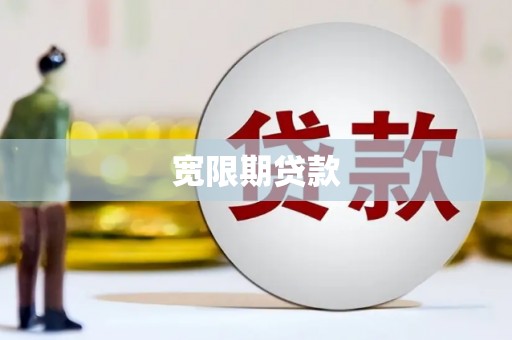 嵊泗宽限期贷款