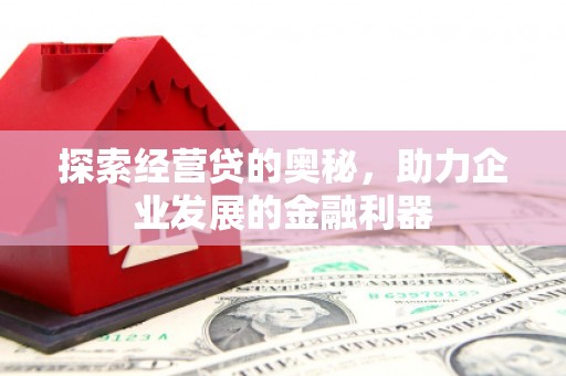 嵊泗探索经营贷的奥秘，助力企业发展的金融利器