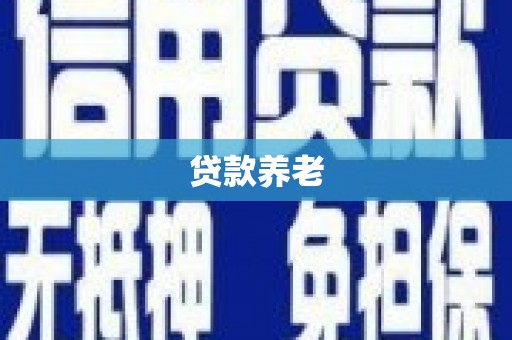嵊泗贷款养老