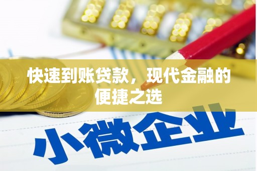 嵊泗快速到账贷款，现代金融的便捷之选