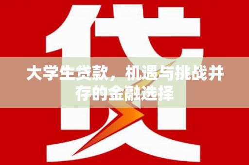 嵊泗大学生贷款，机遇与挑战并存的金融选择