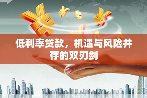 嵊泗低利率贷款，机遇与风险并存的双刃剑
