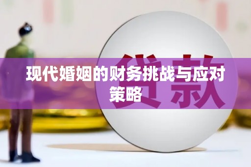 嵊泗现代婚姻的财务挑战与应对策略