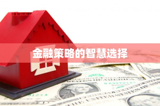 嵊泗金融策略的智慧选择