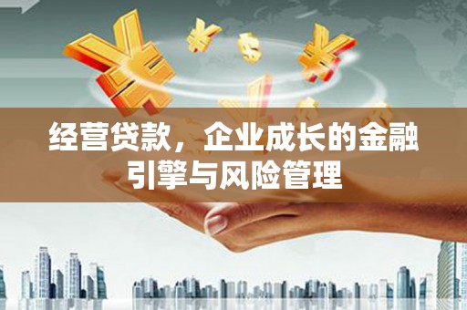 嵊泗经营贷款，企业成长的金融引擎与风险管理