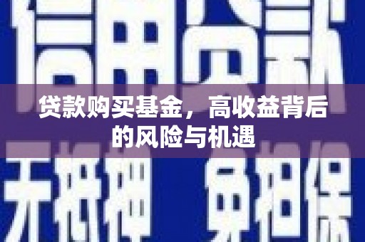 嵊泗贷款购买基金，高收益背后的风险与机遇